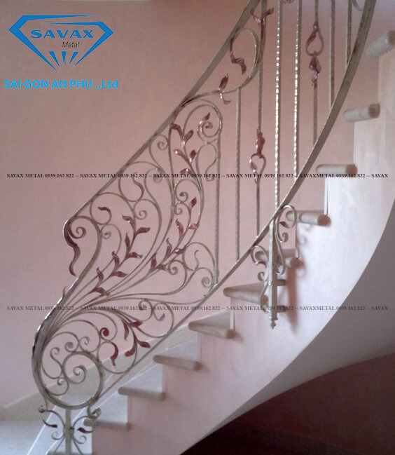 Mẫu vách ngăn CNC cầu thang dạng tay vịn Mẫu vách ngăn CNC cầu thang dạng tay vịn